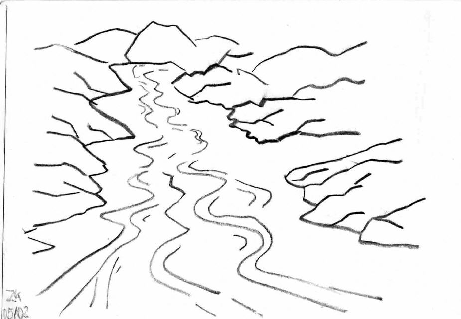 Islandskizzen - Flüsse